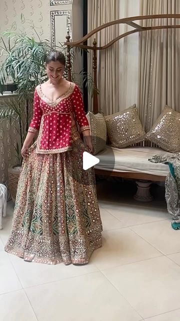 Komal Sodhi on Instagram: "When wear such amazing outfit … Love 💕 no

#abhinavmishra #lehenga #viral" Navratri Lehenga With Unstitched Blouse, Bollywood Lehenga With Unstitched Blouse, Bollywood Lehenga With Unstitched Blouse For Navratri, Surbhi Chandna Lehenga, Myntra Lehenga Choli, Lehenga Choli For Women, Choli For Women, August 1, Blouse Styles