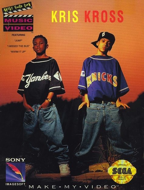 <b>You remember them: the kid rappers of the '90s who wore their clothes backwards and asked you to "Jump! Jump!"?</b> They're reuniting. Old School Hip Hop Outfits, 90s Hip Hop Outfits, Kris Kross, Looks Hip Hop, Baile Hip Hop, Ropa Hip Hop, Dance Costumes Hip Hop, 90s Fashion Men, Hip Hop Party