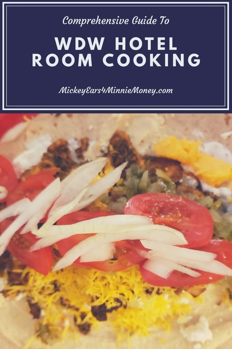 Everything you need need to know about saving money and cooking in your hotel room Disney Breakfast In Hotel Room, Hotel Room Meals, Hotel Room Cooking, Disney Hotels Room, Disney Breakfast, Hotel Meals, Slow Cooker Cinnamon Rolls, Disney Hotel, Rice Cereal Treats