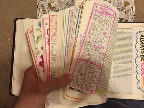 So she did. | This Girl Decorated Every Page Of A Bible For Her Boyfriend - BuzzFeed News Bible For Boyfriend Gift Ideas, Bible Gifts For Boyfriend, Thoughtful Gifts For Boyfriend, Boyfriend Gift Ideas, Quotes For Boyfriend, Bday Gifts For Him, Note Ideas, Thoughtful Gifts For Him, Personalized Bible