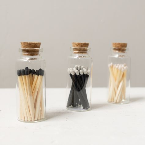 Accessorize your candle game with our Match Jars! With 20 matches and a striker conveniently located on the bottom of the jar, you’ll never have to reach for a lighter again. Perfect for adding a touch of style to your cozy moments. #matches #candlebusiness #smallbusiness #nontoxiccandles #cleancandles #candlelover Non Toxic Candles, Candle Game, Nontoxic Candles, Match Jar, Candle Glow, Cozy Moments, Candle Business, The Jar, Candles