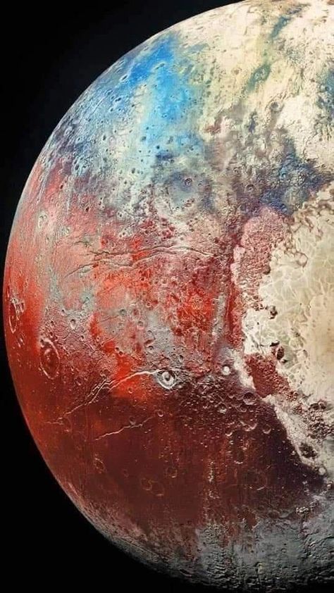 Enhanced images of -PLANET- Pluto, courtesy of NASA's New Horizons mission. - space post - Imgur Pluto Planet, Sistem Solar, Planets Wallpaper, Planets Art, Universe Galaxy, Space Planets, Space Pictures, Space And Astronomy, Science And Nature