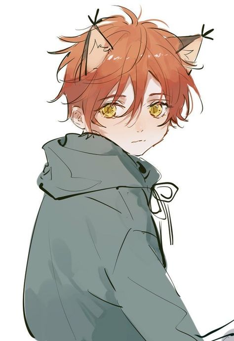 Fox Boy Art, Cat Boy Oc, Anime Fox Boy, Anime Cat Boy, Fox Character, Neko Boy, Fox Boy, Cat Boy, Anime Demon Boy