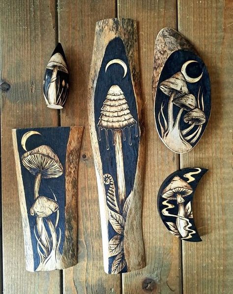 #art #design Pyrography Ideas Inspiration, Painted Pyrography, Scorch Pen, Wood Burning Tips, Wood Burning Patterns Stencil, Wood Burning Pen, Wood Burn Designs, Burning Wood, Driftwood Art Diy