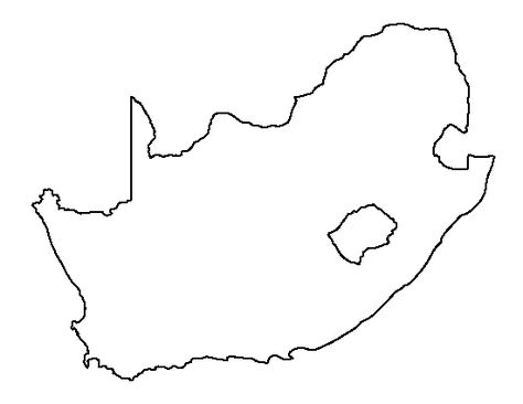 South Africa pattern. Use the printable outline for crafts, creating stencils, scrapbooking, and more. Free PDF template to download and print at http://patternuniverse.com/download/south-africa-pattern/ Africa Template, Tourism Brochure Design, Africa Silhouette, Africa Pattern, Africa Outline, Africa Drawing, Printable Outline, Watch Tattoo Design, Coloring Crafts