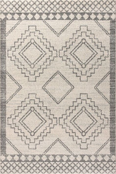 Ivory Color Scheme, Eclectic Area Rug, Adventure Baby, Clean Bedroom, Rug Gray, Grey Rug, Shades Of Gray, Bohemian Area Rugs, Medallion Design