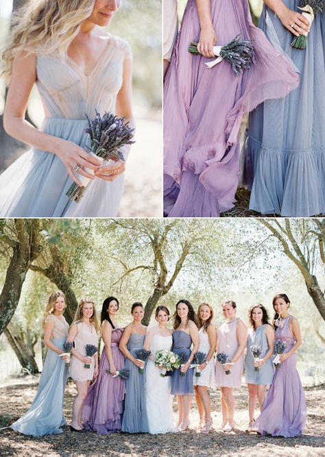 32-Jose Villa Photography Lavender And Dusty Blue Wedding Bridesmaid Dresses, Lavender Blue Bridesmaid Dresses, Pastel Blue And Lilac Wedding, Lilac And Blue Bridesmaid Dresses, Light Blue And Purple Bridesmaid Dresses, Lilac And Baby Blue Wedding, Baby Blue And Lavender Wedding, Lilac And Blue Wedding Theme, Purple And Blue Bridesmaid Dresses