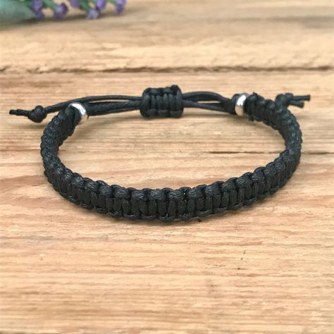 Friendship Bracelets Men, Handmade Bracelets For Men, Mens Bracelet Diy, Bracelet Boyfriend, Bracelet Photo, Bracelet Man, Knotted Bracelet, Diy Leather Bracelet, Bracelet Macrame