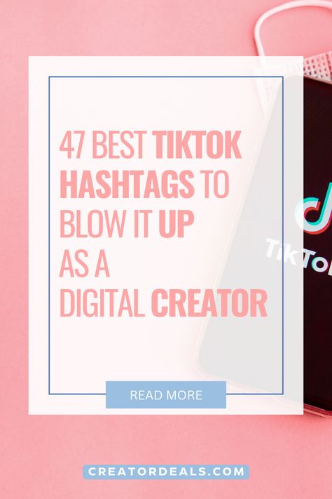 With over a billion monthly active users, TikTok is a social media powerhouse that brands can't afford to ignore. But with so much competition, how do you ensure your content stands out from the crowd? The answer is simple: viral TikTok hashtags. These little words or phrases categorize your content, allowing fellow users and the algorithm to easily find and promote your videos. #photography #tiktok #contentcreation #socialmedia #marketing Cool Hashtags, How To Use Hashtags, Trending Hashtags, Popular Hashtags, Video Creator, Innovation Strategy, Viral Tiktok, Social Media Video, Social Media Network