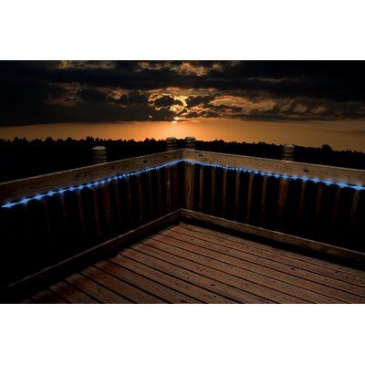 Runway Lights, Outdoor Deck Decorating, Deck Building Plans, Rv Decorating, Rope Lighting, Landscape Lighting Design, Led Rope Lights, Led Rope, Backyard Lighting