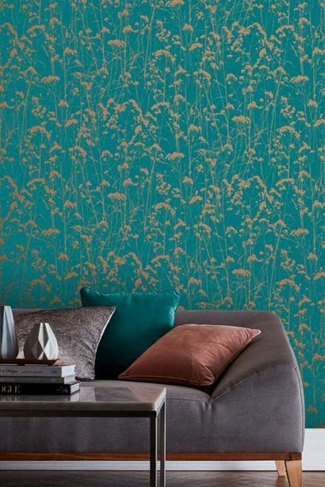 Latest Modern Wall Texture design | Wall Texture design ideas||Wall Painting For living room bedroom Teal Wallpaper Bedroom, Green Wallpaper Bedroom, Wallpaper Bedroom Ideas, Textures Murales, Teal Bedroom, Wall Texture Design, Teal Wallpaper, Bedroom Idea, Wall Paint Designs