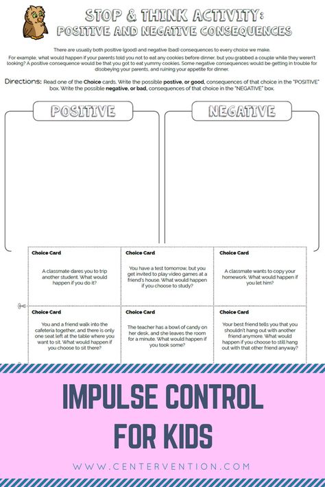 Therapeutic Valentines Day Activities, Impulse Control Therapy Activities, Stop And Think Impulse Control, Impulse Control Activities For Adults, Stop Think Act Activities, Making Choices Activities Kids, In My Control Out Of My Control Activity, Impulsivity Activities For Kids, Making Good Choices Activities For Kids