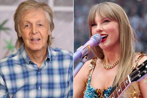 Paul McCartney Accepts Friendship Bracelets While Attending Taylor Swift's Eras Tour in London 82nd Birthday, London People, England Shirt, London Tours, Wembley Stadium, Entertainment Music, Jon Bon Jovi, Ringo Starr, Celebrity Entertainment