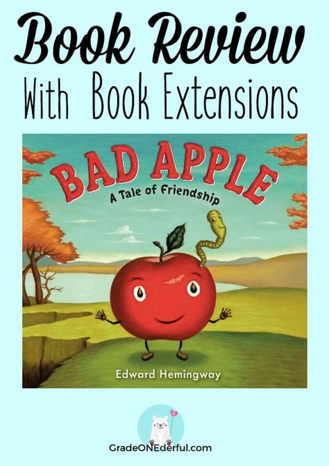 Bad Apple Book Activities, Empathy Activities, Friendship Activities, Social Emotional Activities, Apple Unit, Ideas For Classroom, Kindergarten Rocks, Johnny Appleseed, Apple Activities