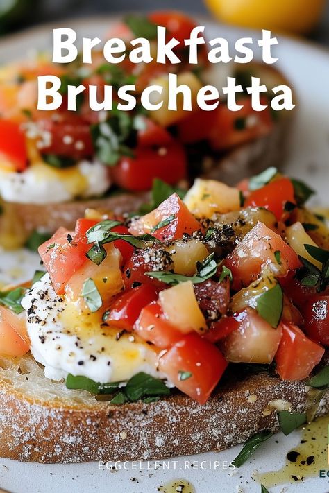 If you are looking for a fresh and delightful way to start your day, Breakfast Bruschetta is the ideal choice. #Breakfast Bruschetta recipe #Breakfast Bruschetta ideas #Breakfast Bruschetta egg #breakfast fruit bruschetta #bruschetta breakfast toast #tomato bruschetta breakfas #healthy breakfast bruschetta #bruschetta breakfast casserole #vegan breakfast bruschetta #bruschetta for breakfast #bruschetta breakfast Breakfast Casserole Vegan, Bruschetta Ideas, Fruit Bruschetta, Breakfast Bruschetta, Gourmet Toast, Egg Breakfast Recipes Easy, Casserole Vegan, Breakfast Recipes Easy Quick, Breakfast Fruit