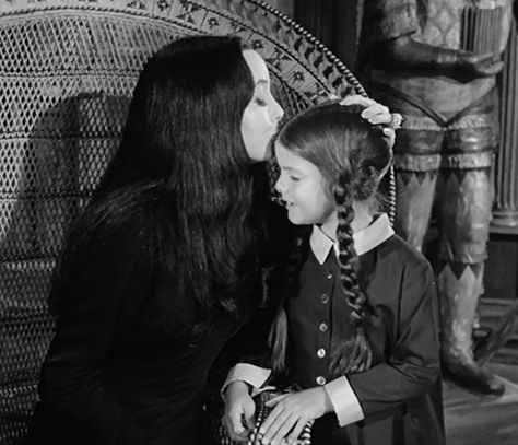 Morticia and Wednesday #addams #addamsfamily #fantasy #morticia  #wednesday The Addams Family 1964, Addams Family Tv Show, Los Addams, Addams Family Wednesday, Carolyn Jones, Morticia Addams, Adams Family, Family Tv, The Addams Family