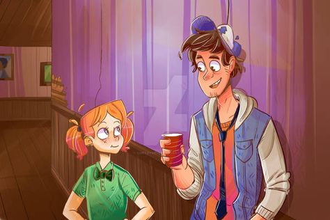 Reverse Falls: Mabel Rises (Page 8) by RiaFire on DeviantArt Dipper And Wendy, Scene Redraw, Dipper Y Mabel, Wendy Corduroy, Gravity Falls Au, Desenhos Gravity Falls, Reverse Falls, Dipper Pines, Anti Gravity