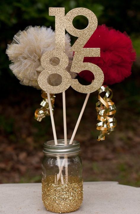 Class Reunion High School Reunion Centerpiece Table Decoration You Choose Colors and Y… | School reunion decorations, Class reunion decorations, Reunion decorations Info Table, School Reunion Decorations, 50th Class Reunion Ideas, Reunion Centerpieces, High School Class Reunion, Class Reunion Decorations, Reunion Decorations, Graduation Party Centerpieces, Birthday Table Decorations