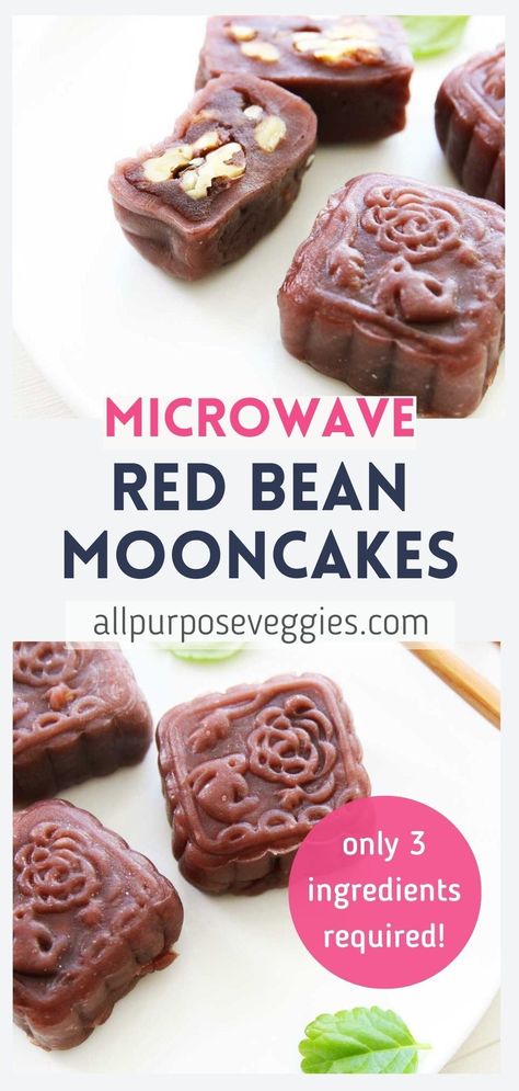 Red Bean Mooncake Recipe, Red Bean Mochi Recipe, Easy Cheesecake Filling, Red Bean Dessert, Snowskin Mooncake, Chinese Dessert Recipes, Rice Flour Recipes, Mooncake Recipe, Sweet Red Bean Paste