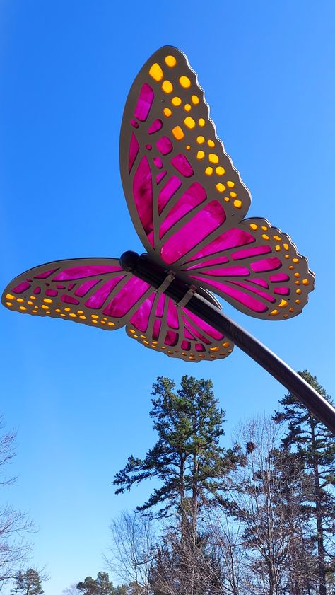 Music Festival Decor, Giant Butterfly, Sip And See, Halloween Parade, Children's Garden, Fun Arts And Crafts, Veg Garden, Forest School, Greensboro Nc