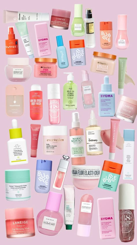 #skincare #preppy #wishlist Preppy Skincare Pics, Preppy Lifestyle Skincare, Skincare Pictures, Ulta Products, Preppy Skin Care, Trendy Skincare, Preppy Wishlist, Skincare Preppy, Skincare Wishlist