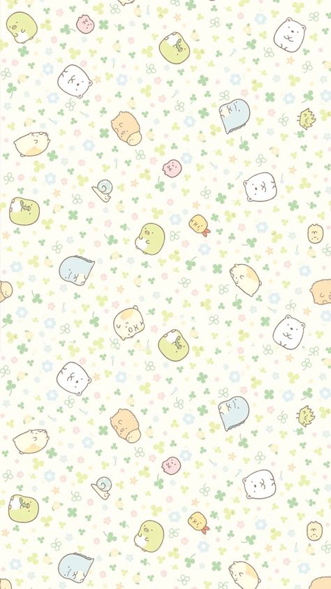 Sumiko Gurashi Wallpaper, Sumikkogurashi Wallpaper, Sumikko Gurashi, K Wallpaper, Whatsapp Wallpaper, Cute Pastel Wallpaper, Iphone Homescreen Wallpaper, Sanrio Wallpaper, A Wallpaper