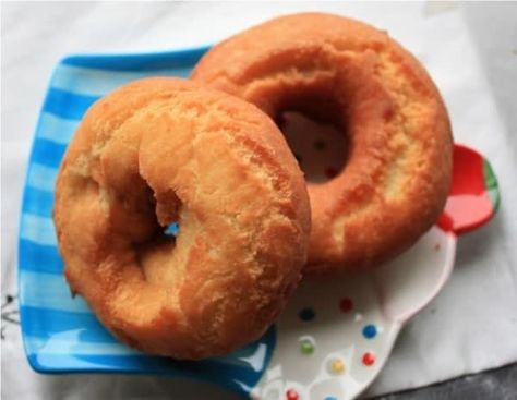 Cake Doughnuts for Dad Cake Doughnuts Recipe, Fried Cake, Cake Doughnuts, Cake Donuts Recipe, Homemade Donuts Recipe, Plain Cake, Doughnut Cake, Homemade Donuts, Doughnut Recipe