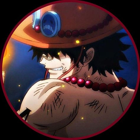 One Piece Anime Pictures, Ace Profile Picture, Profile Picture One Piece, One Piece Ace Icon, One Piece Profile Picture, Ace Icons One Piece, Ace One Piece Icon, Ace Pfp, Cp9 One Piece