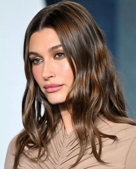 Hailey Baldwin Hair, Estilo Hailey Baldwin, Glam Team, Balayage Blond, Brown Hair Looks, Bronde Hair, Oscars Party, Hair Color Light Brown, Hair Appointment