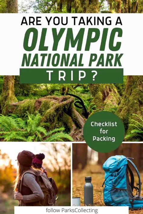 🗺️ Getting ready for your trip? Our Olympic National Park packing list has everything you need! 🌲✨ Click to see the ultimate guide to packing for Olympic National Park and ensure you’re fully prepared! #TravelTips #PackingList #OlympicNationalPark Hiking Trip Packing List, National Park Packing List, Winter Vacation Packing List, Summer Vacation Packing List, Summer Vacation Packing, Camping Packing List, Fall Vacations, Road Trip Packing, Packing Kids