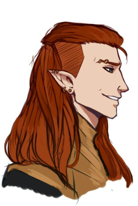 Dragon age inquisition Solas Fen'Harel Solavellan Profile Hair Drawing, Drawing Hair Male, Hair Drawing Male, Drawing Male, Male Elf, Cartoon Kunst, Male Profile, Hair Male, Drawing Hair