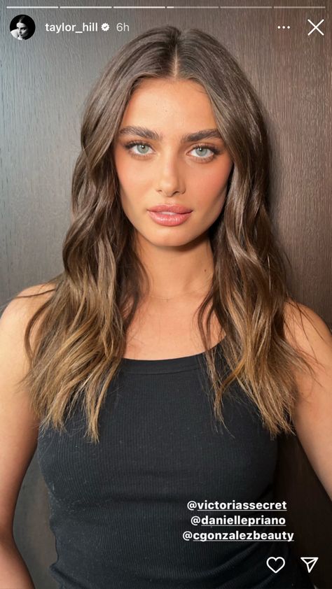 Taylor Hill Hair, Brown Hair Looks, Brown Hair Blue Eyes, Medium Brown Hair, Brown Hair Inspo, Blonde Hair Inspiration, Taylor Hill, Hair Inspo Color, Hair Envy