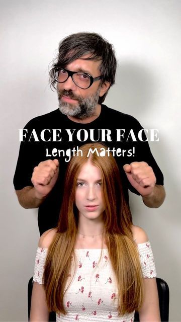 Constantino Sklavenitis on Instagram: "How-to Choose The Perfect Length! • • • 🤔Have you always wondered if a certain hair style that you like suits you and how it affects your face? • • • FACE YOUR FACE Tune in and discover the magical world of face symmetry & asymmetry! • • • 💇‍♀️ Salon services available 📞 210 7213700 • • • 🎓 Hair education available @beautistic.tc ℹ️D.M @constantinosklavenitis • • • Thanks @hisdarlingpassion for the great tune 🎧 • • • #facesymmetry #hairgoals #goodhaird How To Know What Hair Length Suits You, What Hair Length Suits My Face, Face Symmetry, Hair Education, Face Face, Daily Hairstyles, Salon Services, Good Hair Day, Magical World