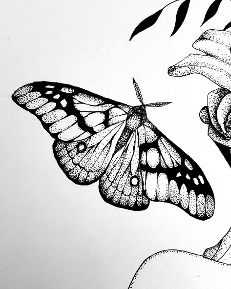 Unfinished piece, practicing my stippling🦋 . . . . #stippletattoo #stipplingart #tattoo #tattooapprentice Small Stippling Tattoo, Stipple Shaded Tattoo, Stippling Shading Tattoo, Stipple Shading Tattoo Design, Tattoos For Practice, Stippling Tattoo Design, Stipple Tattoo Design, Tattoo Shading Practice, Animals Tattoo Design