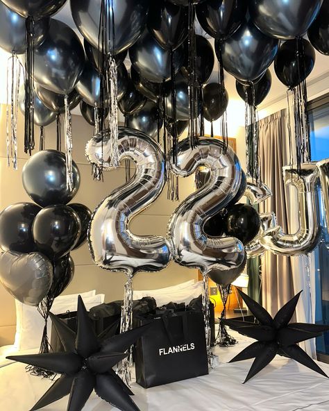 Birthday ideas? Beautiful hotel balloons for him✨ Made ready from office and positioned straight to your room. All done before your arrival 🎈🎉 Arrange a surprise setup for your loved with us in less than 5 minutes. Simple steps to book 👇 ➡️ DM us ➡️ Note where you’ll be staying ➡️ Attach an image of the what you’re after ➡️ Leave the rest with us We work across London and outside surrounding areas📍 Next day delivery available 🎉 Hotels are all tagged on posts 🪄 • • #hoteldecor #... Happy Birthday Set Up, Birthday Room, Birthday October, Birthday Morning, Birthday Room Decorations, Birthday Aesthetic, Modern Birthday, Balloon Delivery, Birthday Shoot