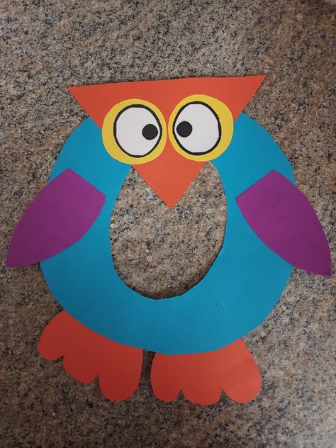 Letter Oo Craft, O Is For Craft Preschool, Letter Oo Activities For Preschool, Letter O For Preschoolers, Letter O Preschool Crafts, Letter O Crafts For Toddlers, O Crafts For Preschool, O Is For, Letter O Crafts For Preschoolers