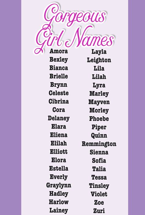 Gorgeous Girl Names for your little baby. Check out our list. #girlnames #beautifulnames #namesforgirls Ethereal Girl Names, Cool Names For Girls, Ethereal Names, Girly Girl Names, Korean Girls Names, English Names