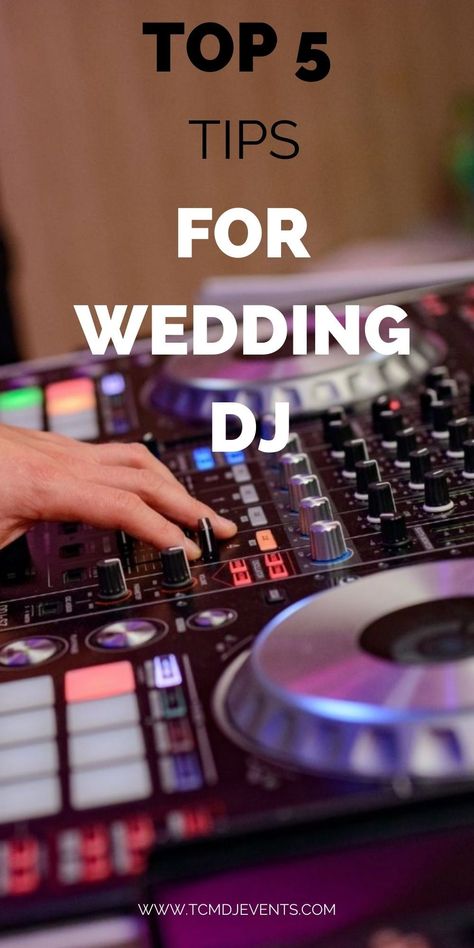 Finding the right wedding DJ can seem like a daunting task. That's why we created this post to help you with your search. Having the right music and MC for your special day is essential to having a successful wedding day! Contact info@tcmdjevents.com for a DJ. #weddingideas #weddingdj #weddingmusic Wedding Exit Songs, Wedding Dj Playlist, Father Daughter Dance Songs, Dj Mixing, Seating Arrangement Wedding, Cocktail Hour Music, Dj Events, Miami Beach Wedding, Nj Wedding Venues