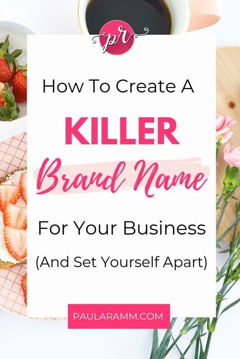 Are you struggling to come up with a brand name for your business? In this article, I will give you my top tips for creating a killer brand name for your website or business to set yourself apart… More How To Make A Brand Name, How To Come Up With A Business Name, Marketing Business Names, Network Marketing Tips, Attraction Marketing, Marketing Products, Mom Entrepreneur, Network Marketing Business, Building Tips