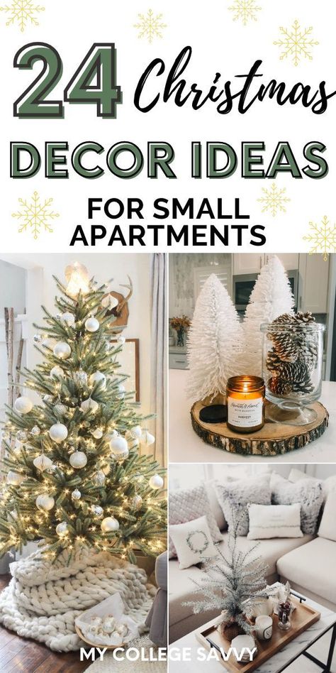 24 Small Apartment Christmas Decor Ideas - My College Savvy | Christmas decorations apartment, Christmas apartment, Small christmas decor Small Apartment Christmas Decor Ideas, Small Apartment Christmas Decor, Small Apartment Christmas, Apartment Christmas Decor Ideas, Apartment Christmas Decor, Christmas Coffee Table Decor, Apartment Christmas, Christmas Decorations Apartment, Christmas Apartment