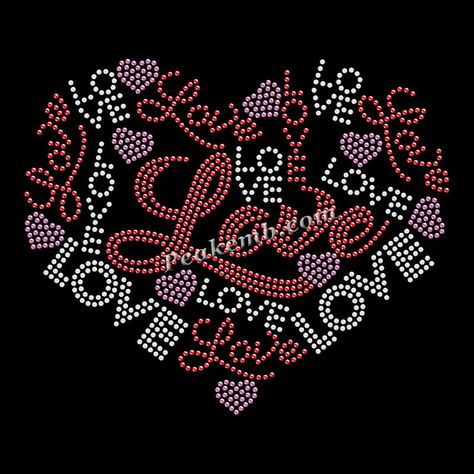 Bride/Love #Bride/Love #HolidayTransfers #IrononTransfers #rhinestonetransfers #Valentine'sDay Check more at https://www.peakemb.com/product/wholesale-love-heart-design-rhinestone-iron-on-transfer/ Rhinestone Ideas, Rhinestone Templates, Printable Heat Transfer Vinyl, Love Heart Design, Rhinestone Heat Transfer, Bling Ideas, Heat Transfer Design, T Shirt Transfers, Rhinestone Transfers