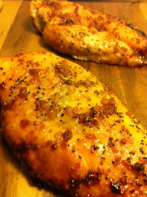 Sweet Garlic Chicken, Baked Chicken Recipe, S'mores, Think Food, Baked Chicken Recipes, Garlic Chicken, Poultry Recipes, Main Meals, Chicken Breasts