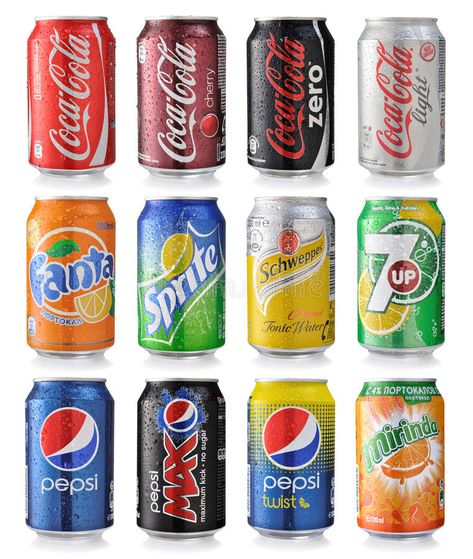 American Snacks, Soda Flavors, Soda Drink, Soda Brands, Soda Drinks, Drinks Brands, Aluminum Cans, Fizzy Drink, Sofia Bulgaria