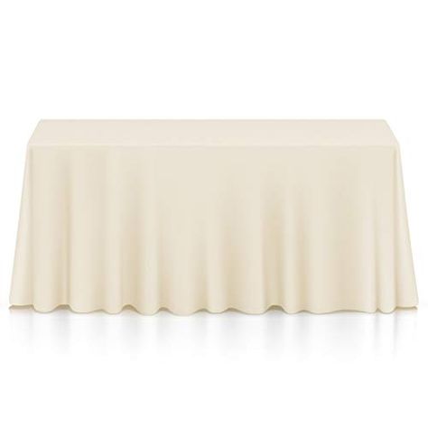 Lann's Linens - 5 Premium 90" x 132" Tablecloths for Wedd... https://smile.amazon.com/dp/B07JC5673L/ref=cm_sw_r_pi_dp_U_x_Zo-bEb8HMMN5N Wedding Tablecloths, Party Table Settings, Private Wedding, Fabric Table, Rectangle Tablecloth, Banquet Tables, Wedding Banquet, Tablecloth Fabric, Linen Set