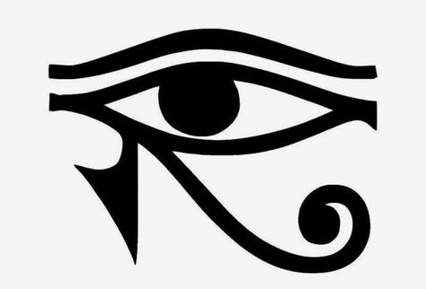 Tato Mata, Horus Tattoo, The Eye Of Horus, Ancient Egyptian Symbols, Egyptian Eye, Art Meditation, Tattoo Old School, Meditation Decor, Eye Of Ra