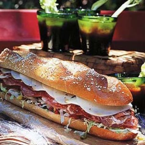 Italian Hero Sandwich Italian Hero Sandwich Recipe, Hero Sandwich, Sub Sandwich, Summer Sandwiches, Italian Deli, Sub Sandwiches, Sliced Meat, Burgers Sandwiches, Best Sandwich