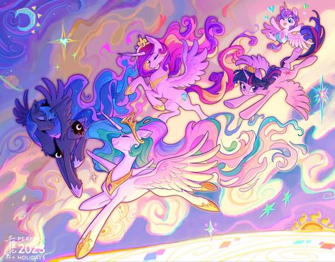 Princess Flurry Heart, Hoof Shoes, Aunt And Niece, Flurry Heart, Twilight Sparkle Alicorn, My Little Pony Poster, My Little Pony Wallpaper, My Lil Pony, Mlp Fan Art