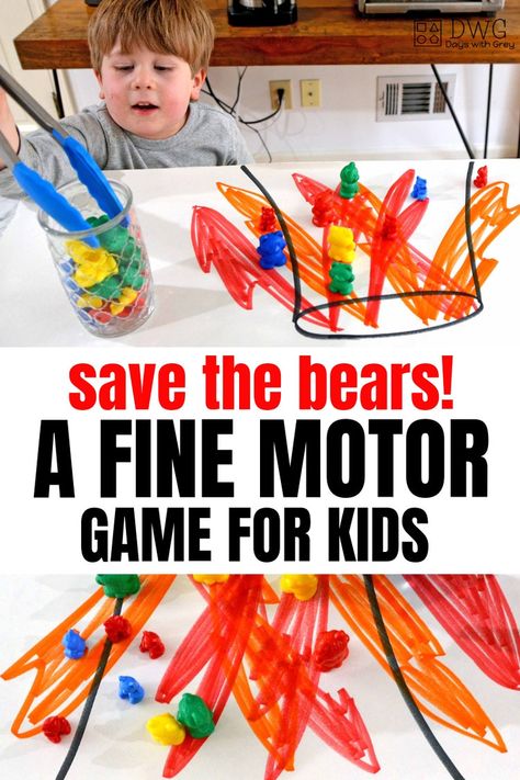 Community Helper Fine Motor Activities Preschool, Fire Safety Preschool Fine Motor, Fireman Theme Preschool, Firefighter Fine Motor Activities, Firefighter Projects For Preschool, Fire Fine Motor Activities, Fire Prevention Week Preschool Science, First Responders Preschool Activities, Fire Fighter Activity For Toddlers