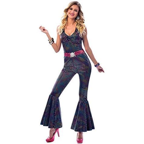 set high (PKT) (9903581) Adult Ladies Disco Diva Costume (Small) amscan Abba Fancy Dress, Disco Costume For Women, Disco Party Costume, Disco Fancy Dress, 70s Disco Costume, 70s Fancy Dress, Disco Party Outfit, Disco Jumpsuit, Disco Diva