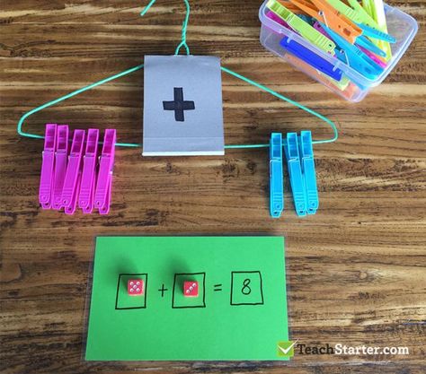 Simple Addition Activities, Addition Flashcards, Adding Activities, Maluchy Montessori, Addition Activities, Math Addition, Aktivitas Montessori, Kindergarten Learning, Simple Addition